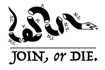 Join or Die" Decal – Owl & Anchor
