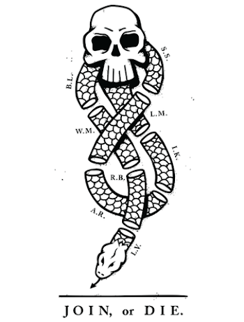 Join, or Die | Fangirl Essentials | Dark mark tattoos, Harry ...