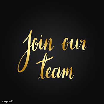 Join our team typography style vector | Free stock vector - 517642