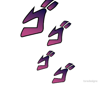 jojo menacing png - AbeonCliparts | Cliparts & Vectors for free 2019