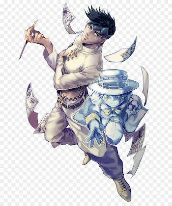 JoJo's Bizarre Adventure: Eyes of Heaven Jotaro Kujo Rohan Kishibe Jonathan Joestar JoJo's Bizarre Adventure: Over Heaven - josuke background 
