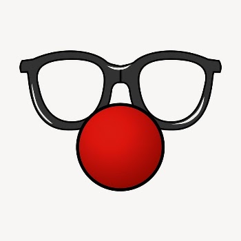 Joke glasses clipart, illustration vector. | Free Vector - rawpixel