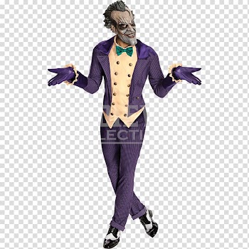 Joker Batman T-shirt Halloween costume, joker transparent background PNG clipart