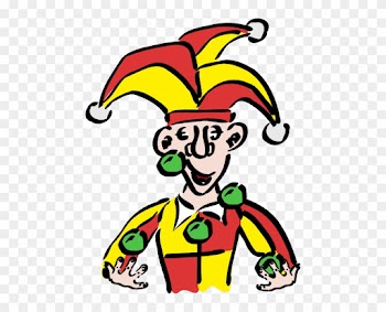 Joker Clip Art Library Clipart Png - Medieval Jester Clipart