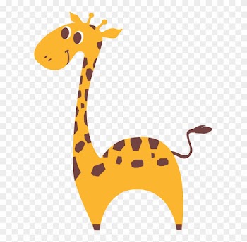 Jolly Giraffe - Arabic Word Flash Cards
