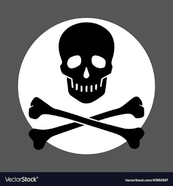 jolly roger as sticker print or single pattern