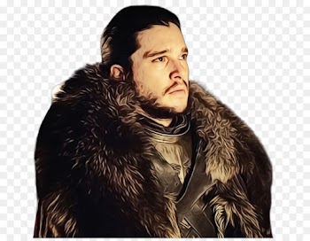 Jon Snow, Game Of Thrones, John Bradley, Fur, Fur Clothing PNG