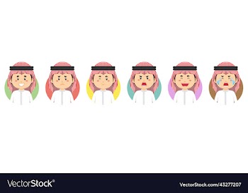 jordania avatar with various expression