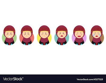 jordania avatar with various expression