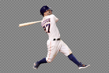 Jose Altuve PNG High-Quality Image