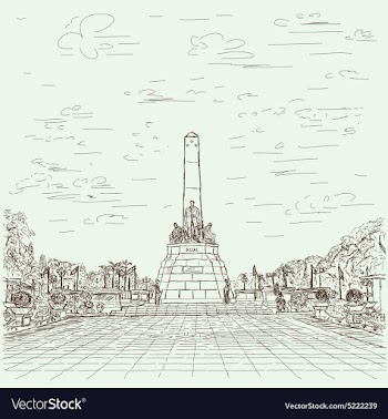 Jose rizal vector image