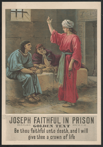 Joseph faithful in prison | Free Photo - rawpixel