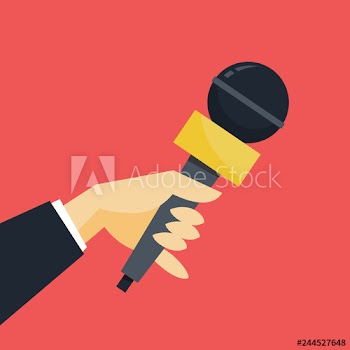 Journalist concept