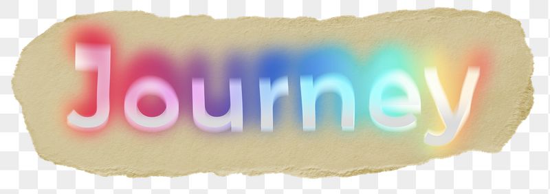 Journey png ripped paper word | Free PNG - rawpixel