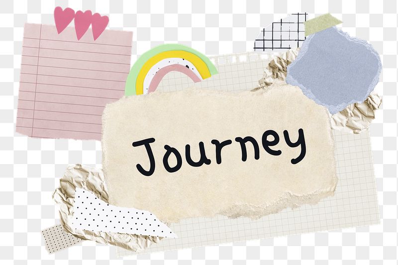 Journey png word sticker typography, | Free PNG - rawpixel