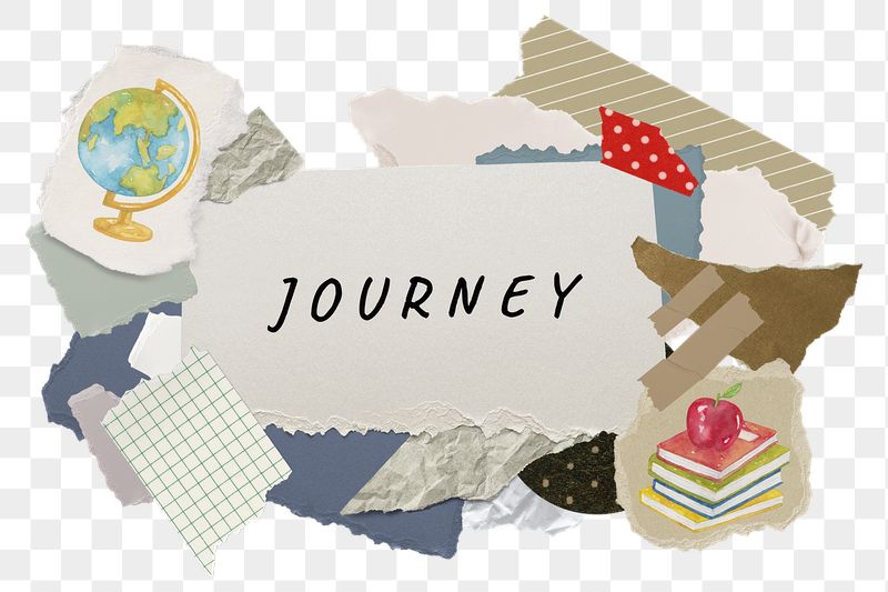 Journey png word sticker typography, | Free PNG - rawpixel