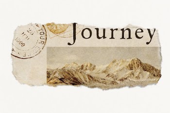 Journey ripped paper, vintage ephemera | Free PSD - rawpixel