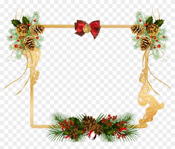 Joy Frame By Writerfairy Joy Frame By Writerfairy - Christmas Frame Png Transparent