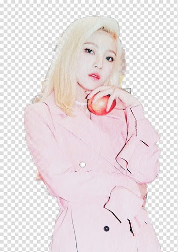 Joy, woman holding round red fruit transparent background PNG clipart