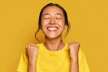 Joyful Celebration in Yellow