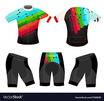 Joyful colors sports t-shirt vector image