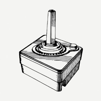 Joystick drawing, gaming vintage illustration | Free PSD - rawpixel