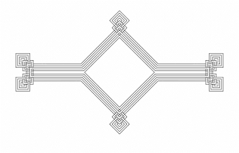 Jpg Black And White Stock Decorative Line Divider Clipart - Cross ...