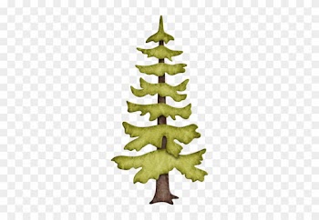 Jss Happycamper Pine Tree 2 - Holiday Pine Tree Free Clip Art