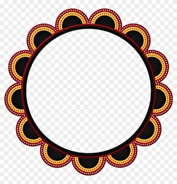 Jss Mouse Scalloped Frame 6 - Borders And Frames