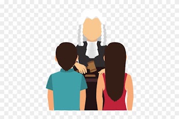 Judge And Two People - Judge