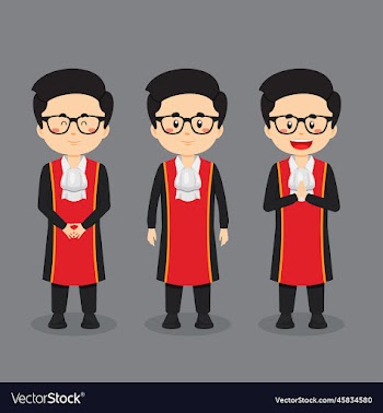 judge character with various expression