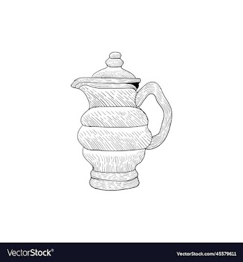 jug drink line art design