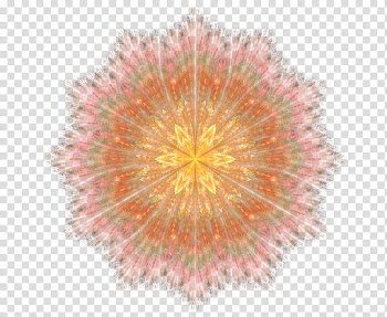 Juggalo Fractal , multicolored Christmas lantern turned-on transparent background PNG clipart