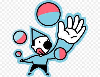 Juggling, Clown, Juggling Ball, Cartoon, Sticker PNG