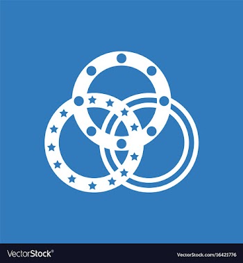 Juggling rings vector image
