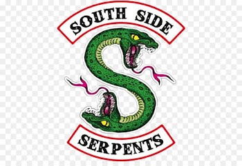 Jughead Jones Veronica Lodge Hiram Lodge Logo The CW Television Network - south side serpents 
