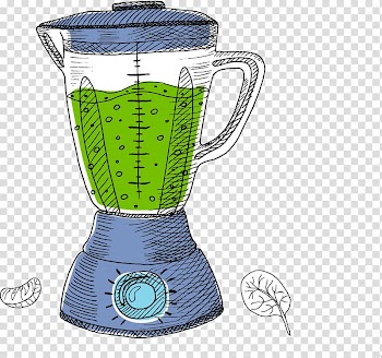 Juice Arequipa Breakfast Restaurant, Hand-painted cartoon vegetable juice juicer transparent background PNG clipart
