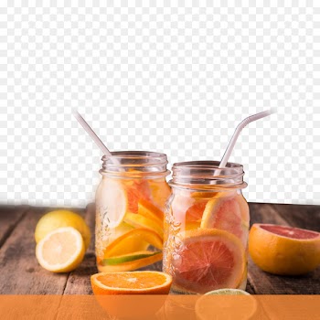 Juice Bubble tea Orange drink Milk - Glass lemon tea shop Brochure 