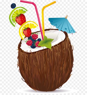 Juice Cocktail Coconut water Coconut milk Clip art - Coconut material 