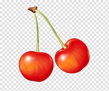 Juice Fruit Cherry Vegetable Berry, Hand-painted cherry transparent background PNG clipart