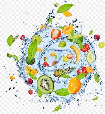 Juice Fruit Lemon Water Splash - Water ,Fruit water ripples 