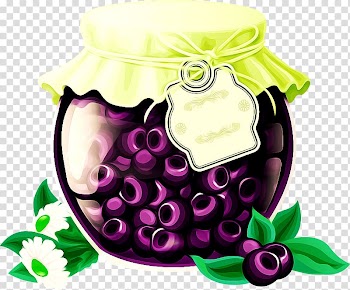 Juice Frutti di bosco Blueberry Fruit preserves, blueberry transparent background PNG clipart