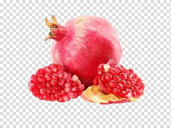 Juice Granada Fruit Pomegranate, Break apart pomegranate transparent background PNG clipart