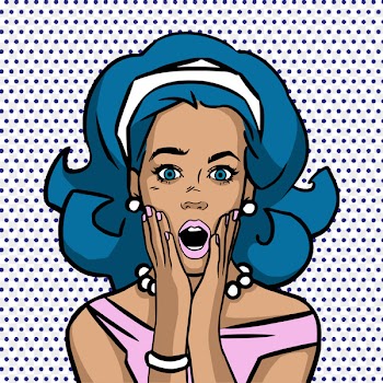 Juice Health White Beauty Facebook - Surprised woman 