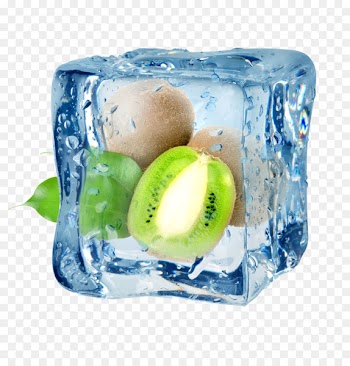 Juice Ice cube Stock photography Kiwifruit - Frozen kiwi 