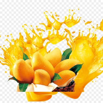 Juice Mango JD.com Eating Sugar - Splashes of mango juice mango juice 