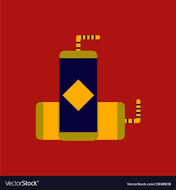 Juice packet with straw of vector image