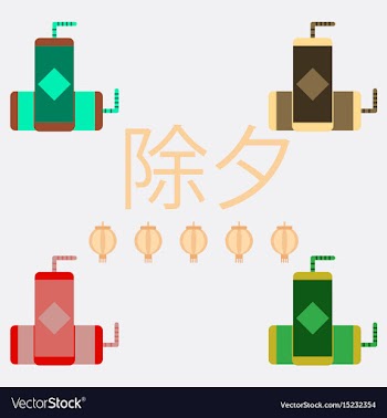 Juice packet with straw vector image