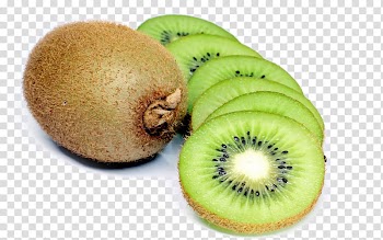 Juice Smoothie Kiwifruit Fruit salad High-definition television, Kiwi and kiwi slices transparent background PNG clipart