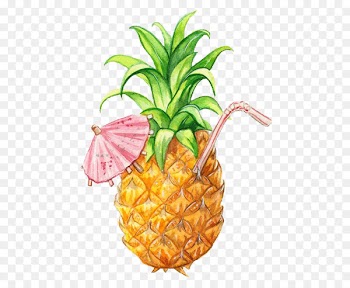 Juice Smoothie Pineapple Drawing Fruit - pineapple 